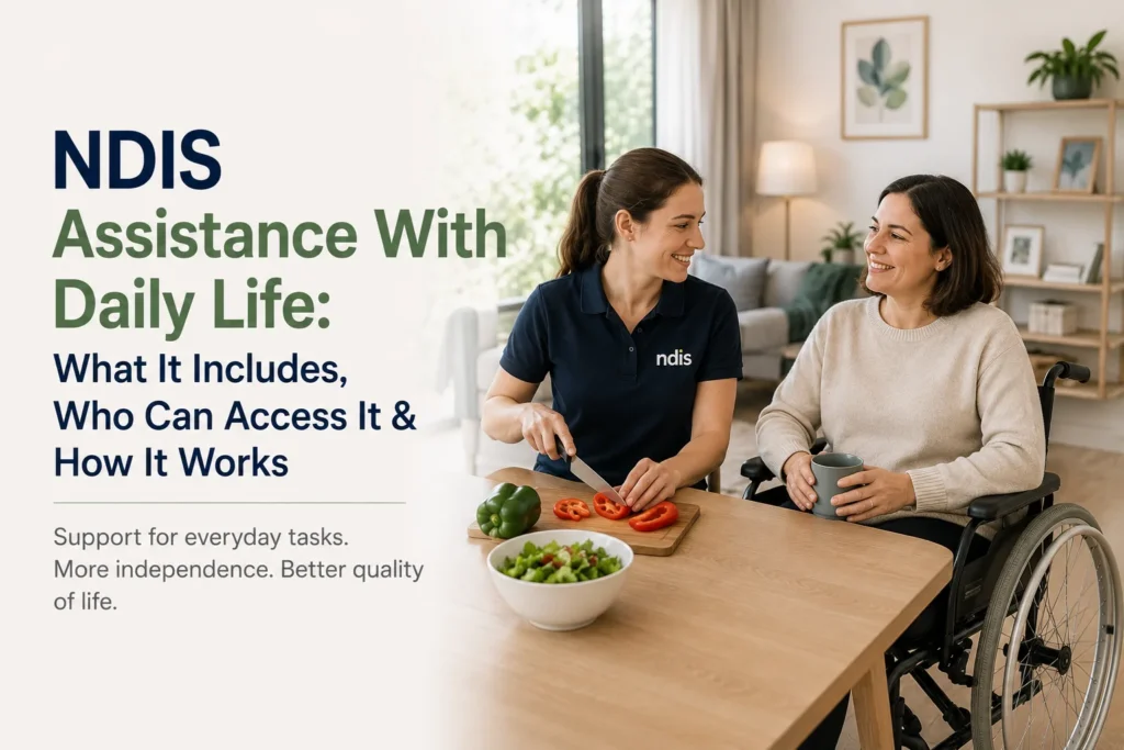 NDIS Assistance With Daily Life: What It Includes, Who Can Access It & How It Works